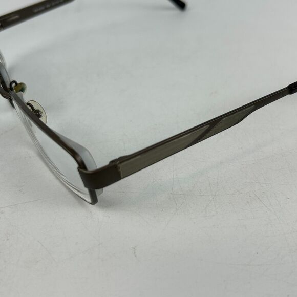 Robert Mitchel RM 0008 Eyeglasses Frames Mens Rectangle Gunmetal Full Rim 140 mm - Picture 7 of 13